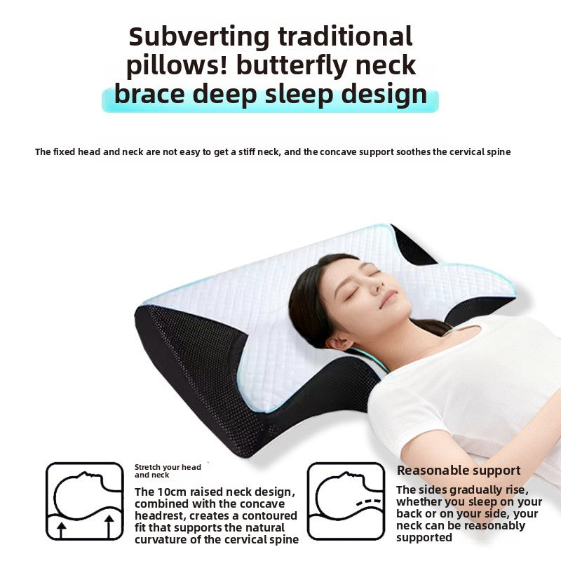 Ergonomic Memory Foam Cervical Pillow