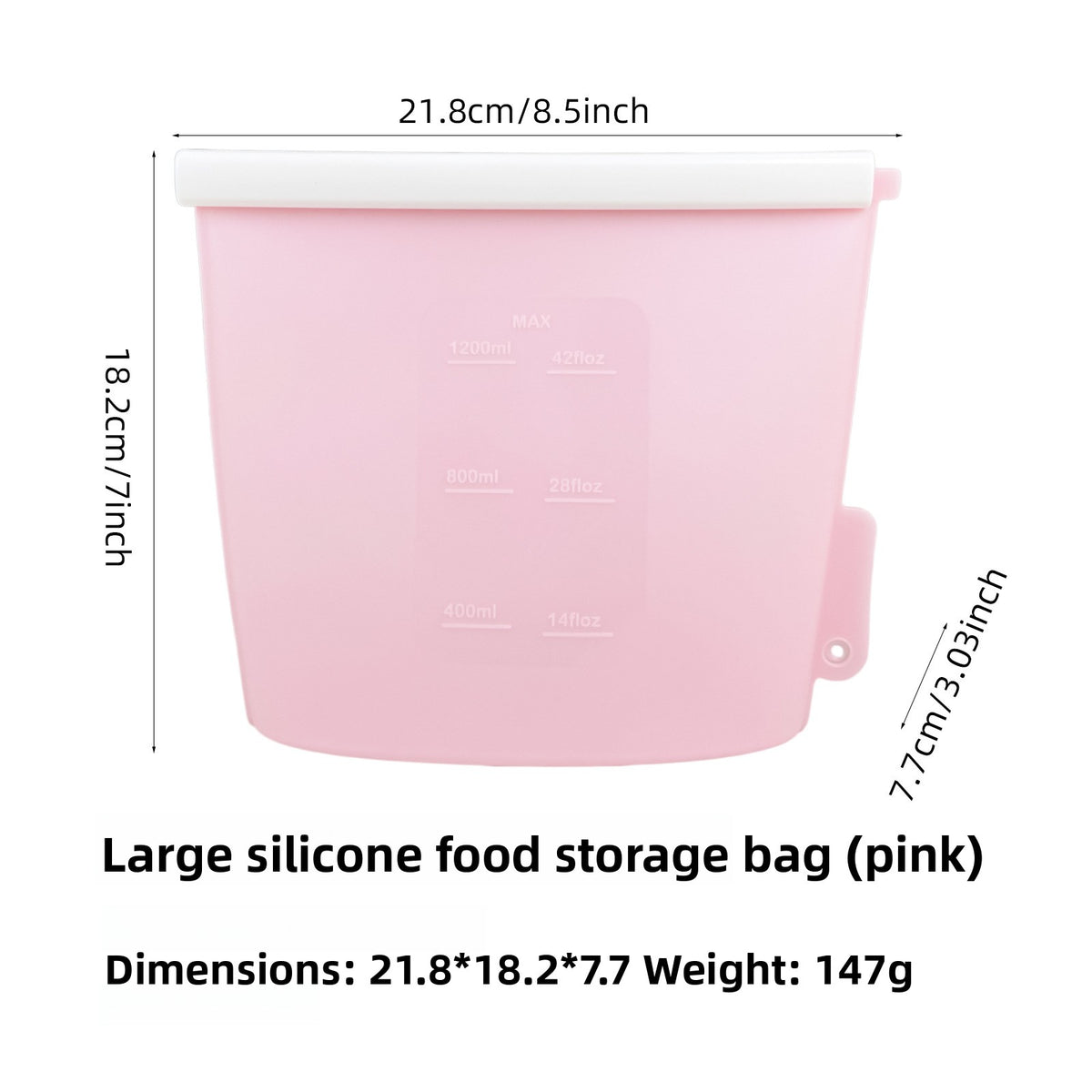 silicone fresh bag