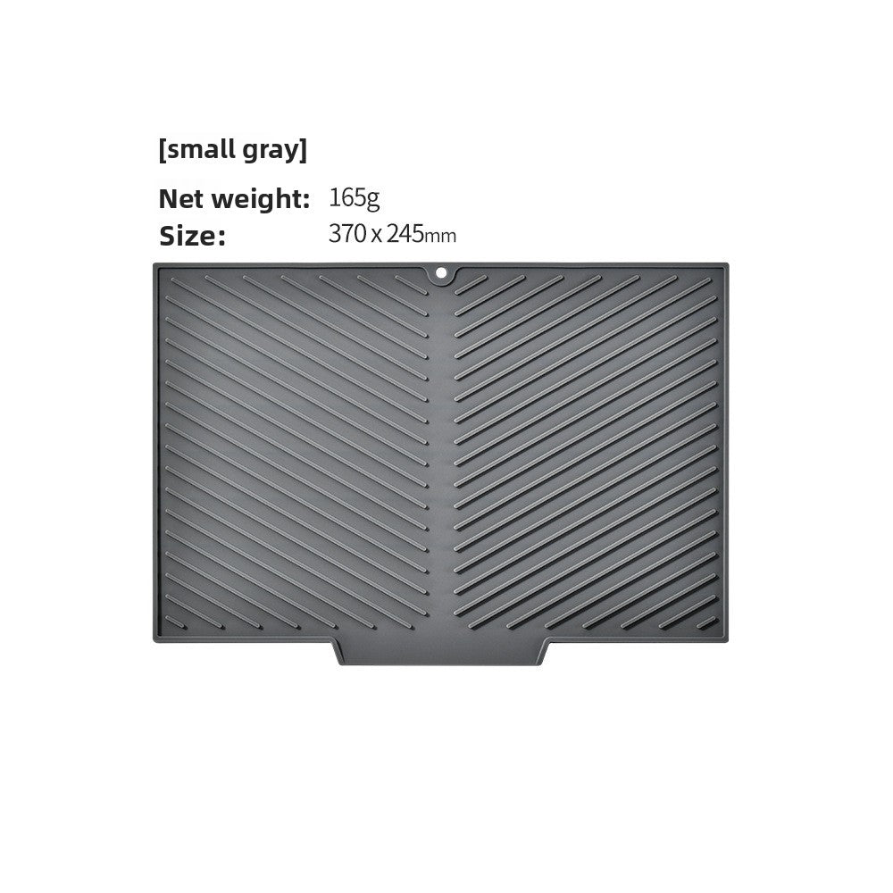 Silicone Kitchen Draining Mat for Dish Drying