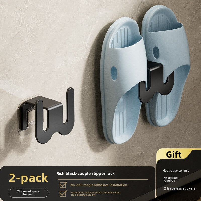 Bathroom Slipper Rack Wall-Mounted