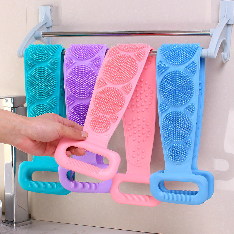 Double Sided Silicone Exfoliating Bath Towel