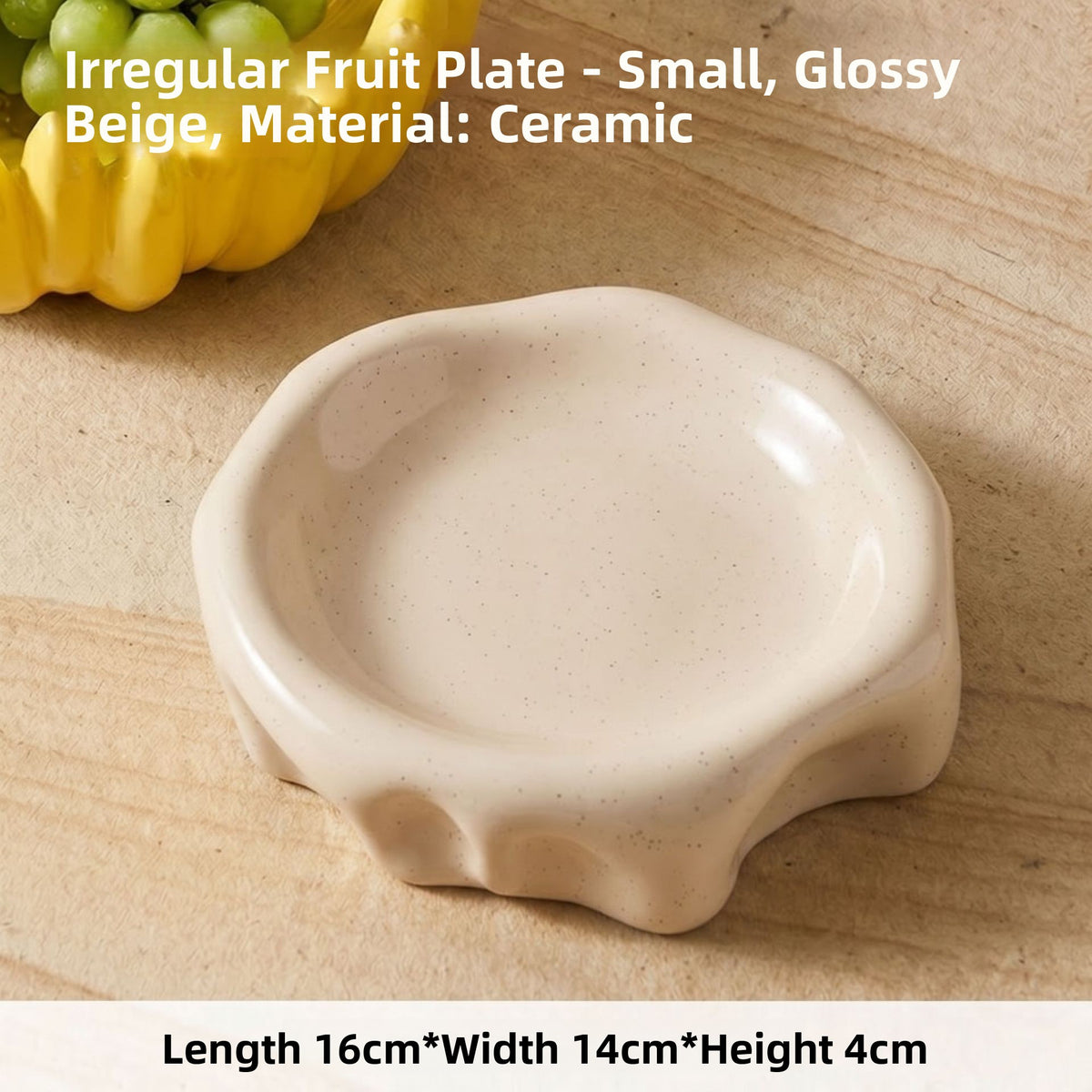 Nordic Ceramic Fruit Plate