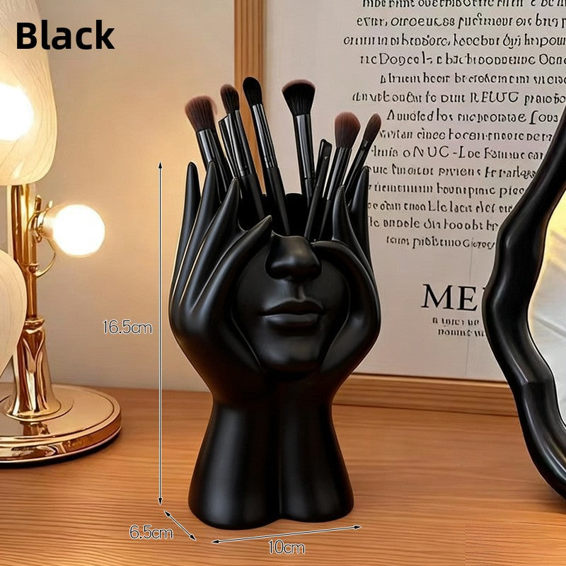 Multifunctional Body Art Storage Tube Desktop Makeup Brush Pen Holder