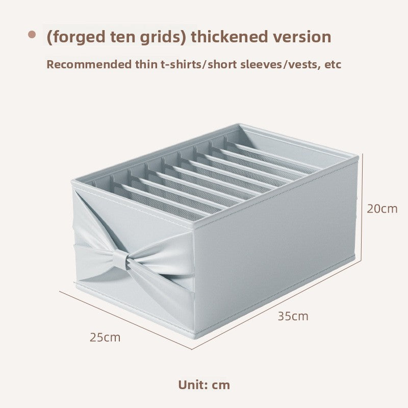 Compartment Wardrobe Bedroom Storage Box