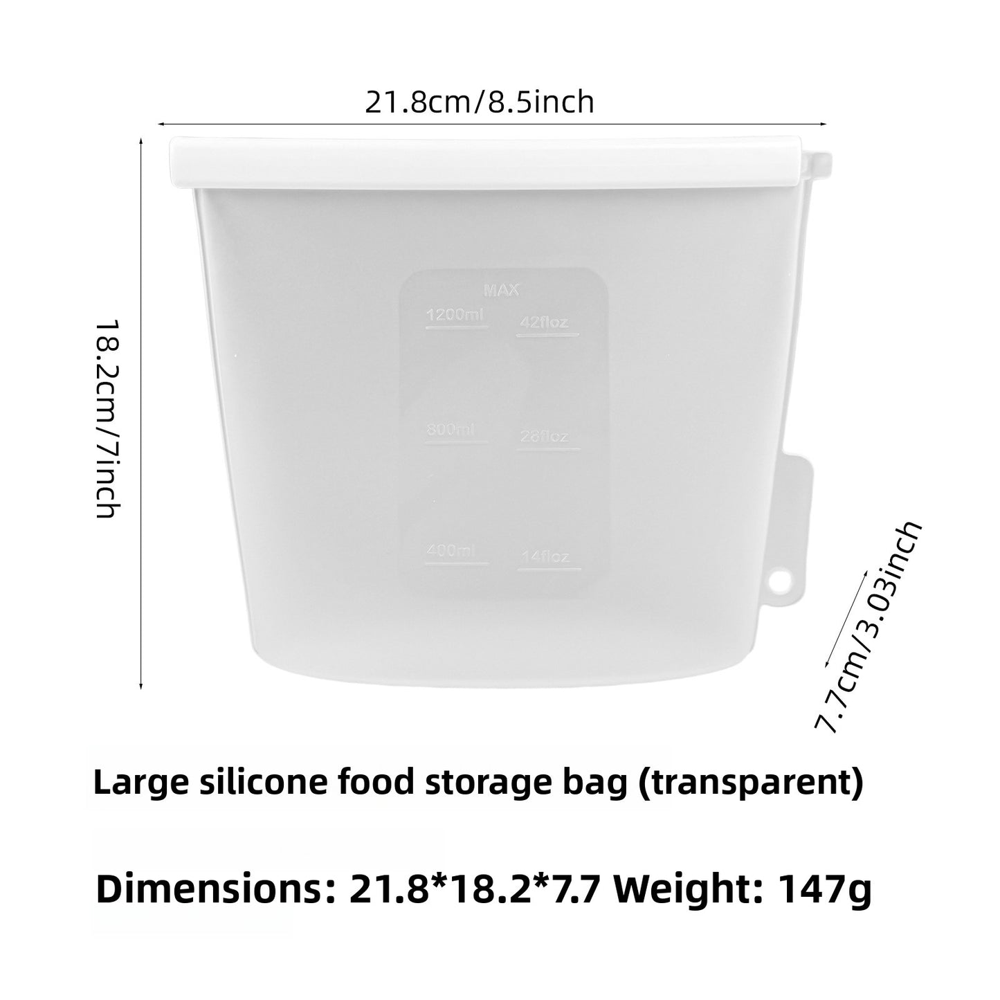 silicone fresh bag