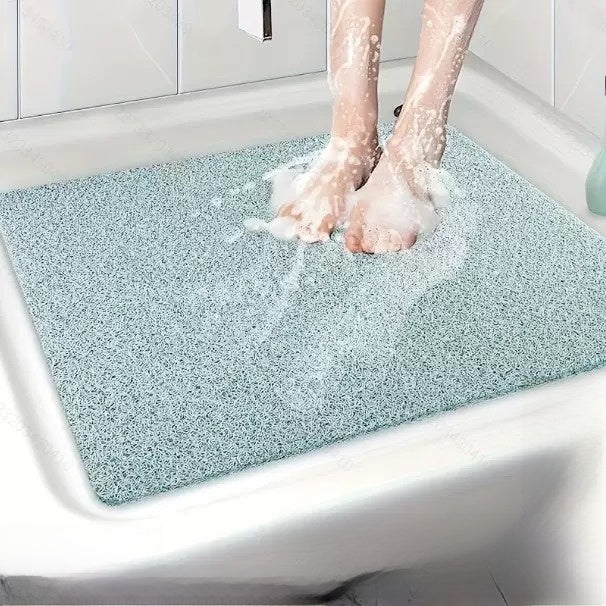 Hollow-Out Silk Loop Bathroom Anti-Slip Mat