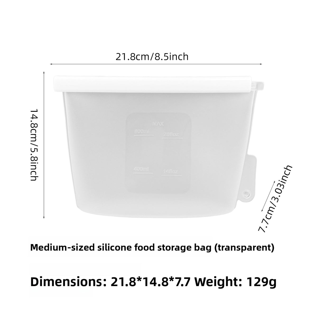 silicone fresh bag