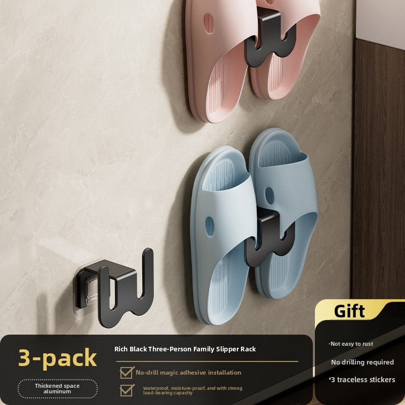 Bathroom Slipper Rack Wall-Mounted