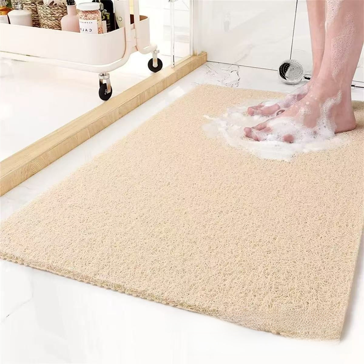 Hollow-Out Silk Loop Bathroom Anti-Slip Mat
