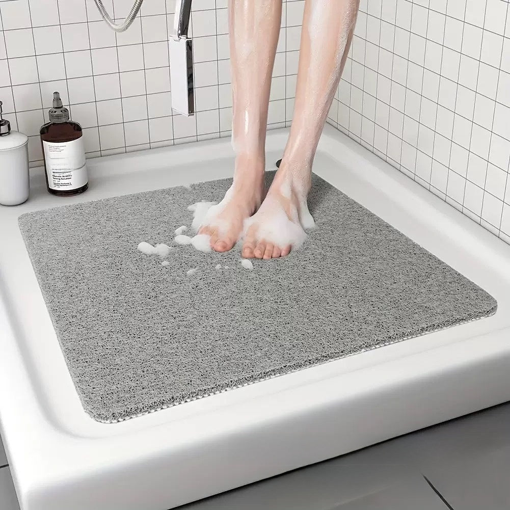 Hollow-Out Silk Loop Bathroom Anti-Slip Mat