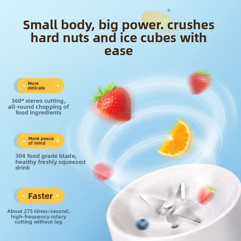 Portable Rechargeable Electric Fruit Juicer Cup