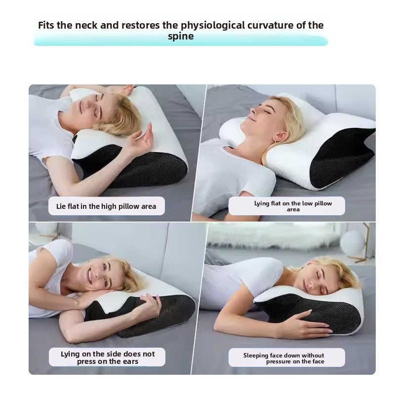 Ergonomic Memory Foam Cervical Pillow