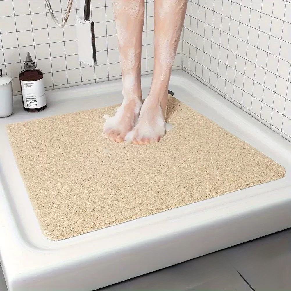 Hollow-Out Silk Loop Bathroom Anti-Slip Mat